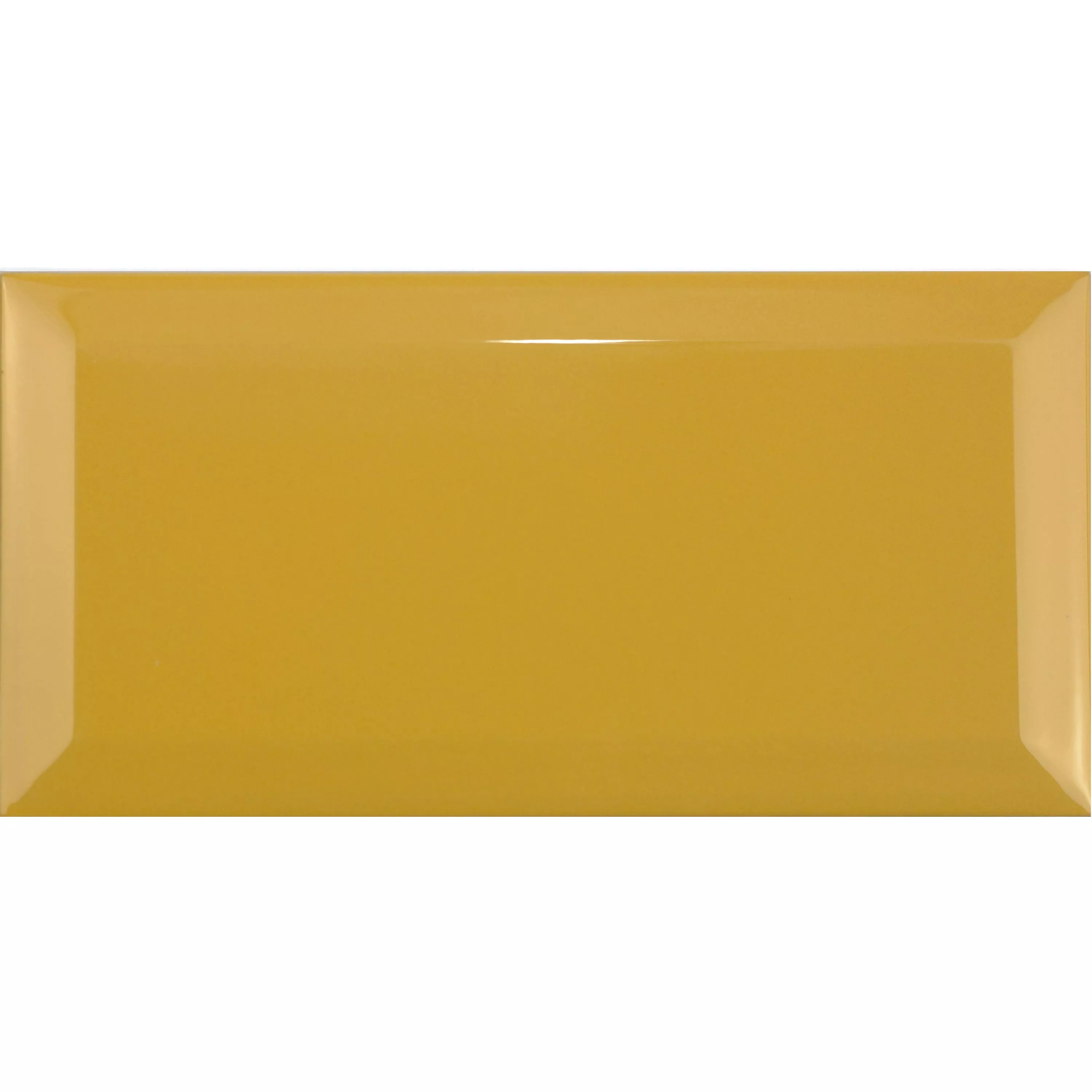 Metro Rivestimenti Brussel Sfaccettatura 10x20x0,7cm Amarillo Yema Metro Rivestimenti Brussel Sfaccettatura 10x20x0,7cm Amarillo Yema