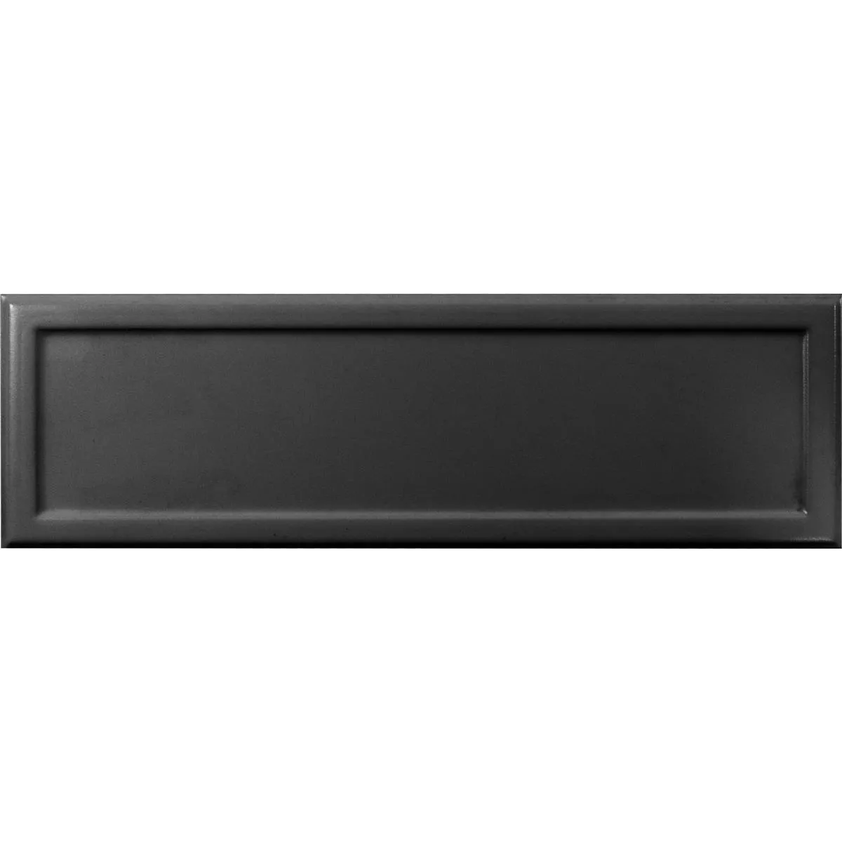 Campione Metro Rivestimenti Kennedy 10x30cm Nero