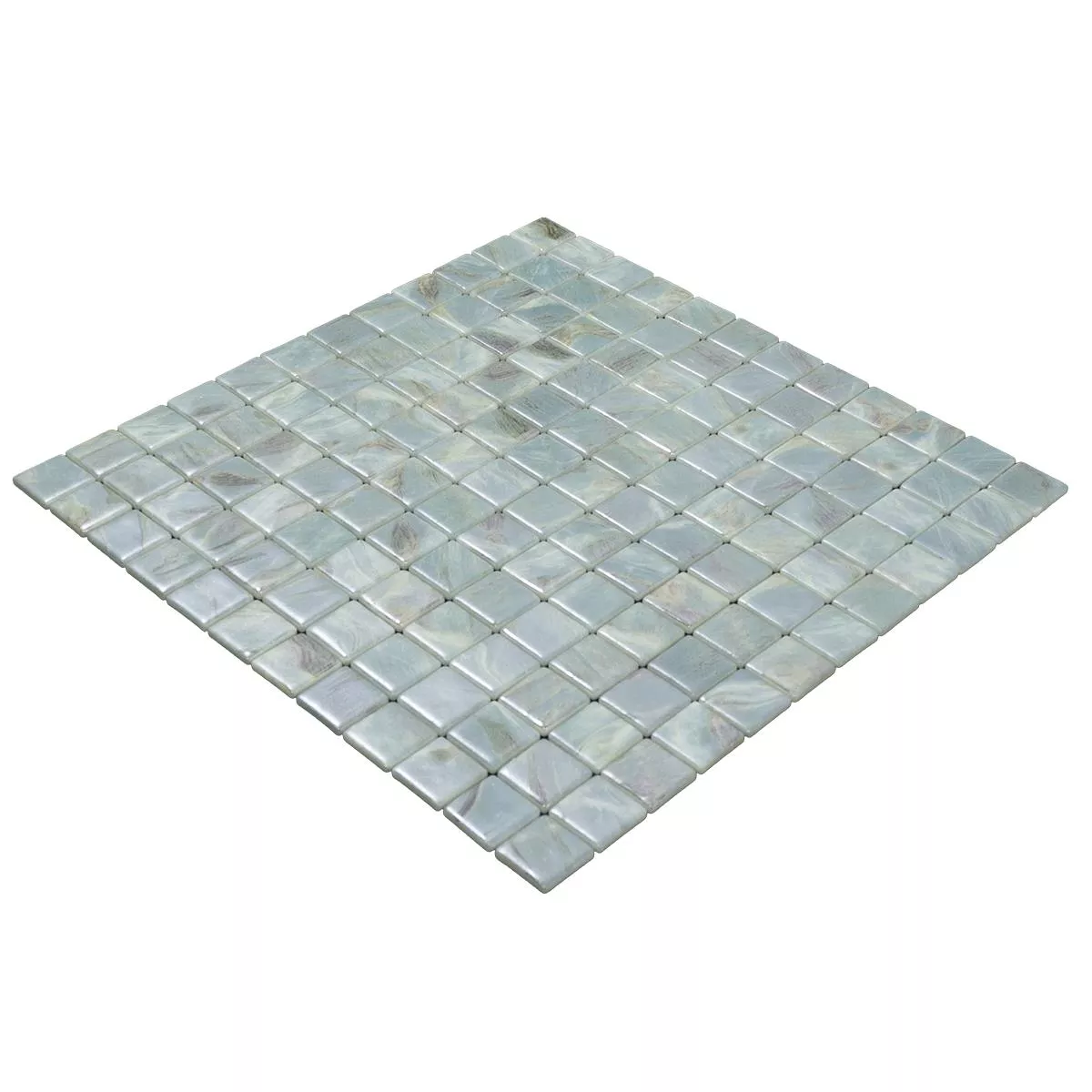 Vetro Piscina Mosaico Alassio Grigio 25