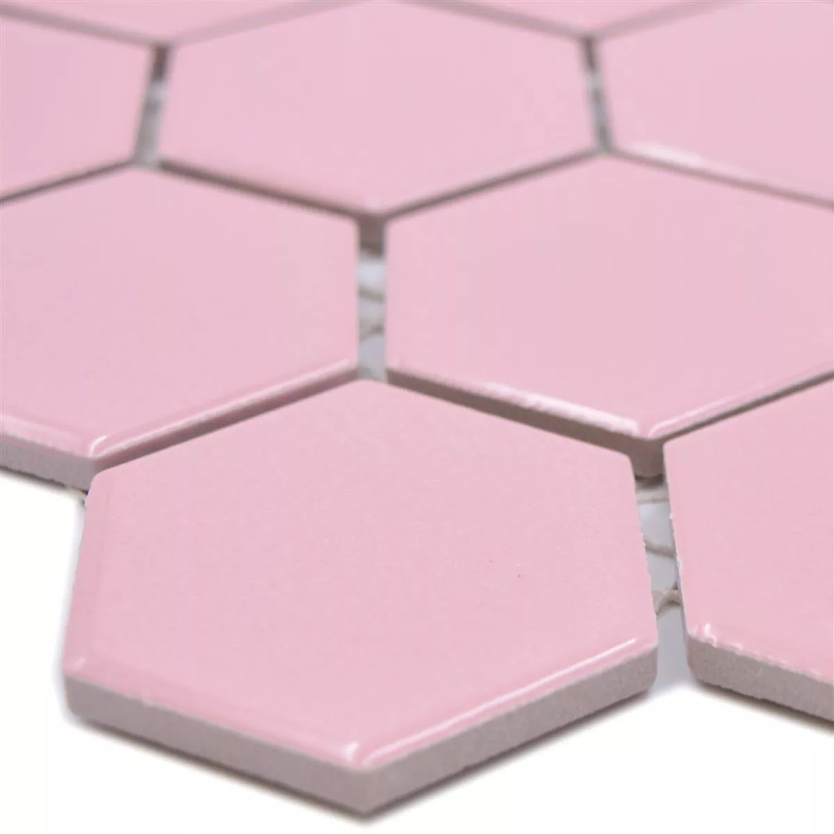 Ceramica Mosaico Salomon Esagono Rosa H51 Ceramica Mosaico Salomon Esagono Rosa H51