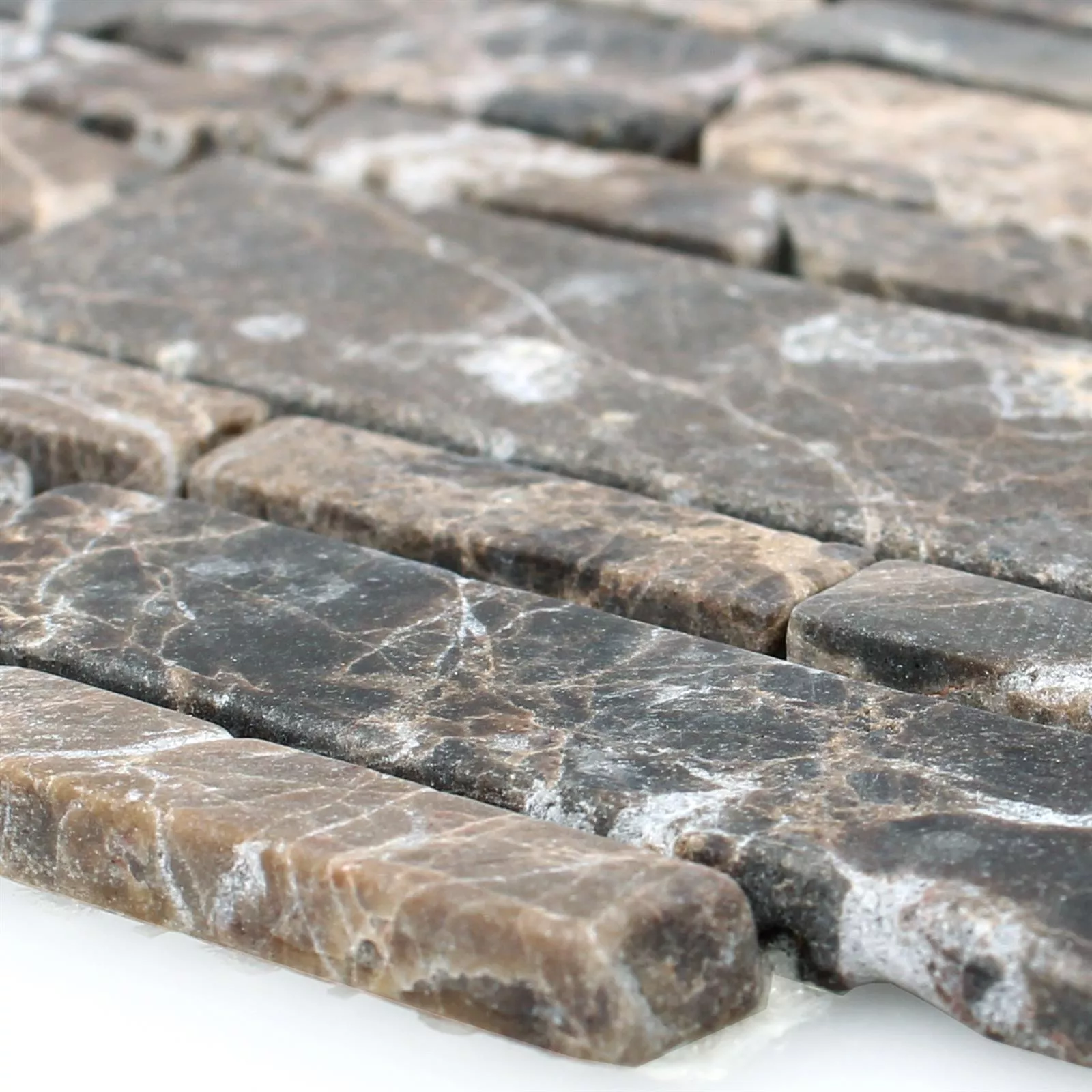 Mosaico Marmo Havel Brick Castanao Mosaico Marmo Havel Brick Castanao