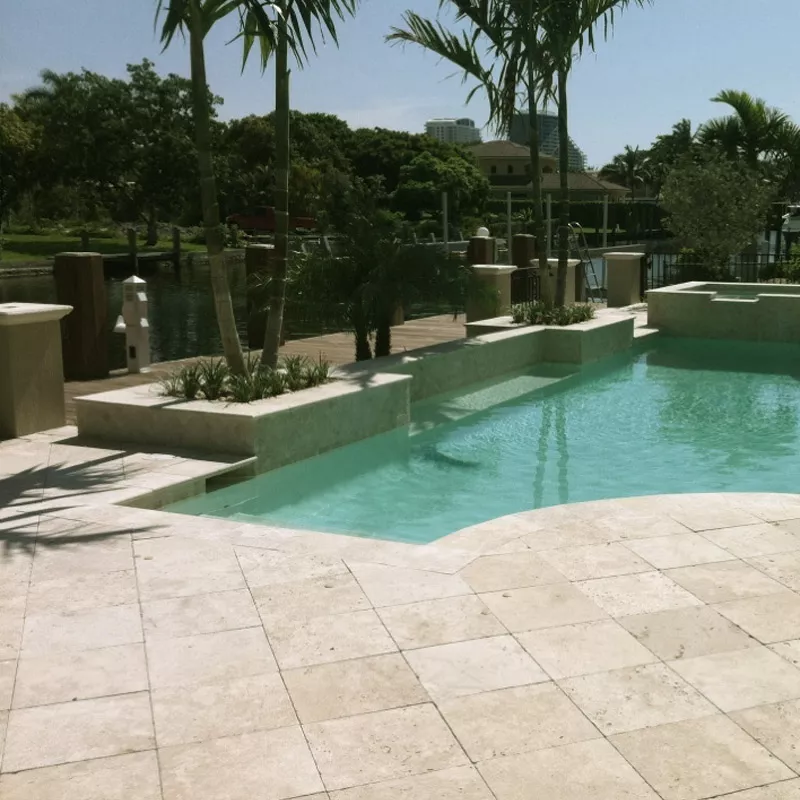 Pietra Naturale Piastrelle Calcare Garbagna Beige