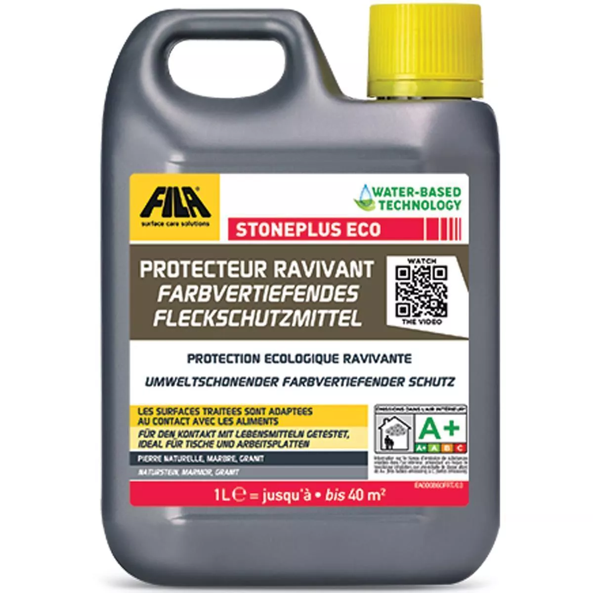 Fila STONEPLUS ECO protettivo per pietra naturale con intensificatore di colore 1 L Fila STONEPLUS ECO protettivo per pietra naturale con intensificatore di colore 1 L