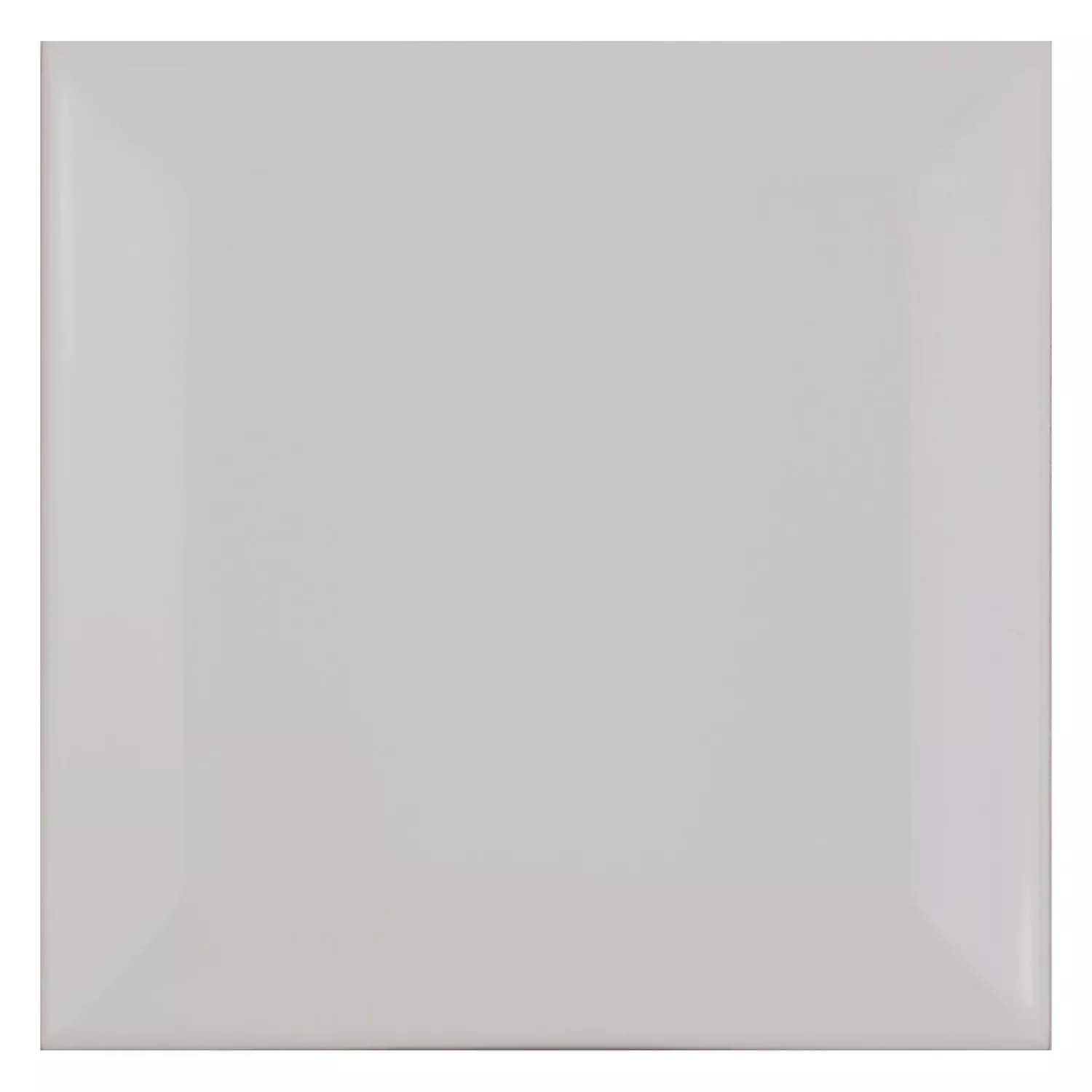 Piastrella metropolitana Grigio Opaco 10x10 cm Sfaccettatura Catarina Gris