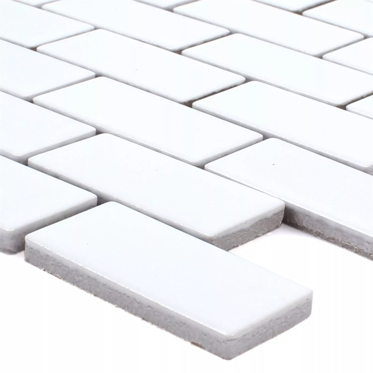 Mosaico Ceramica Manila Bianco Opaco Mosaico Ceramica Manila Bianco Opaco