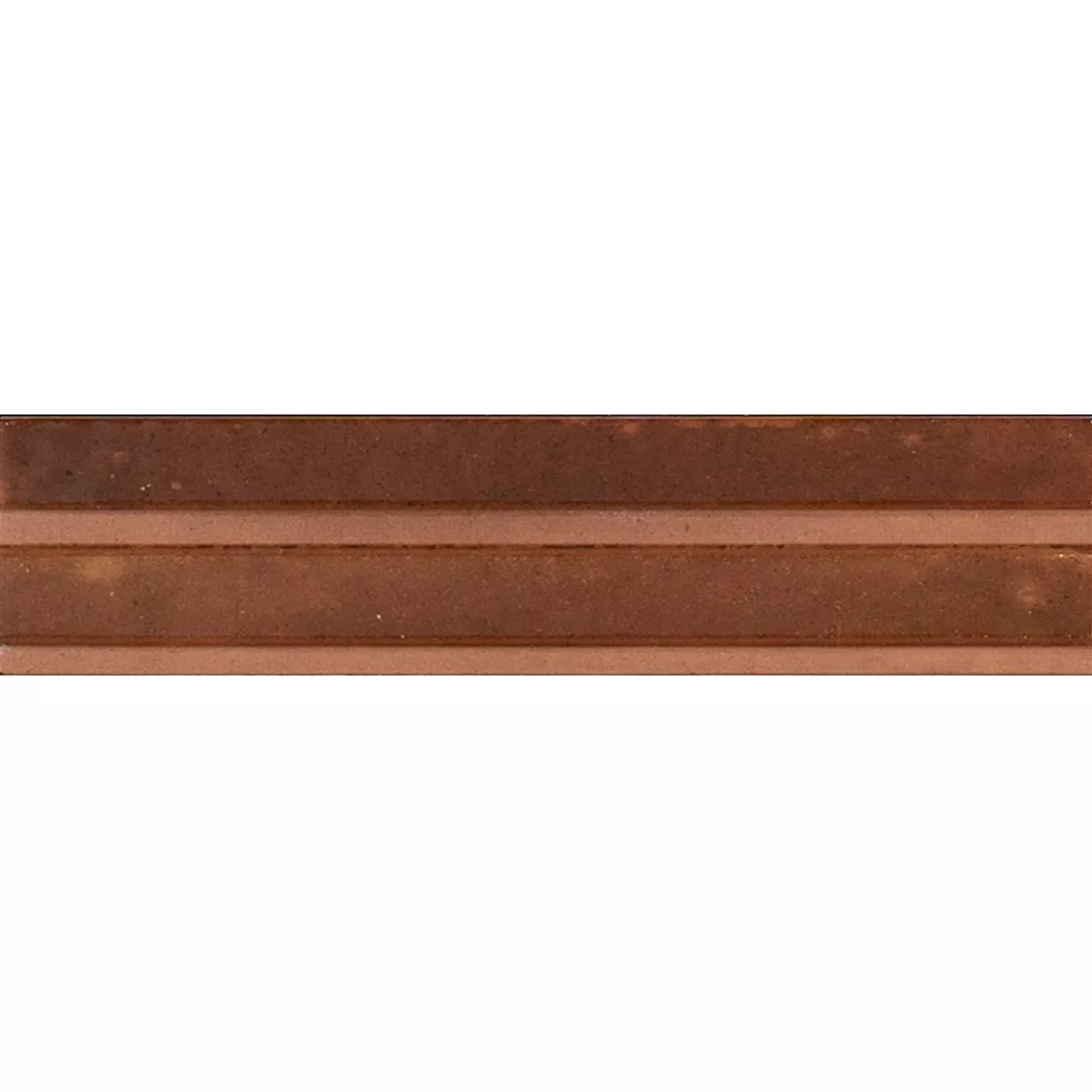 Artemis Marrone Lucida Struttura 3D 6x24 cm