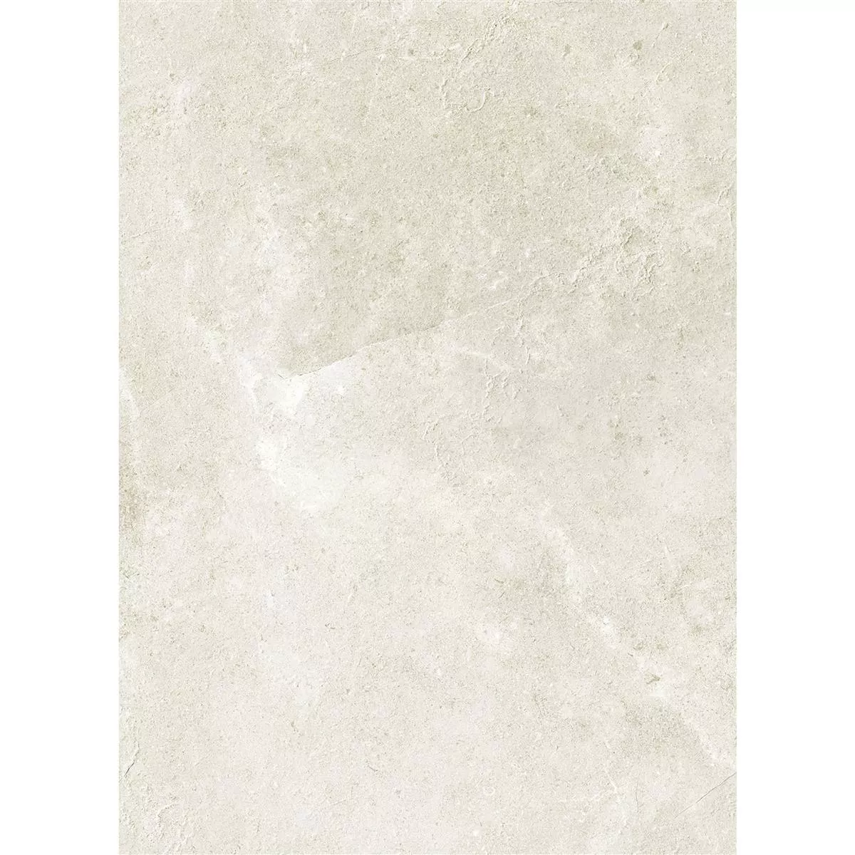 Campione Piastrelle Bangui Pietra Ottica 60x120cm Avorio