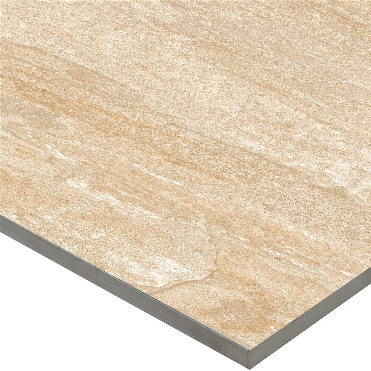 Piastrella Esterni Gres Porcellanato Rustburg Beige 60x60x2 cm