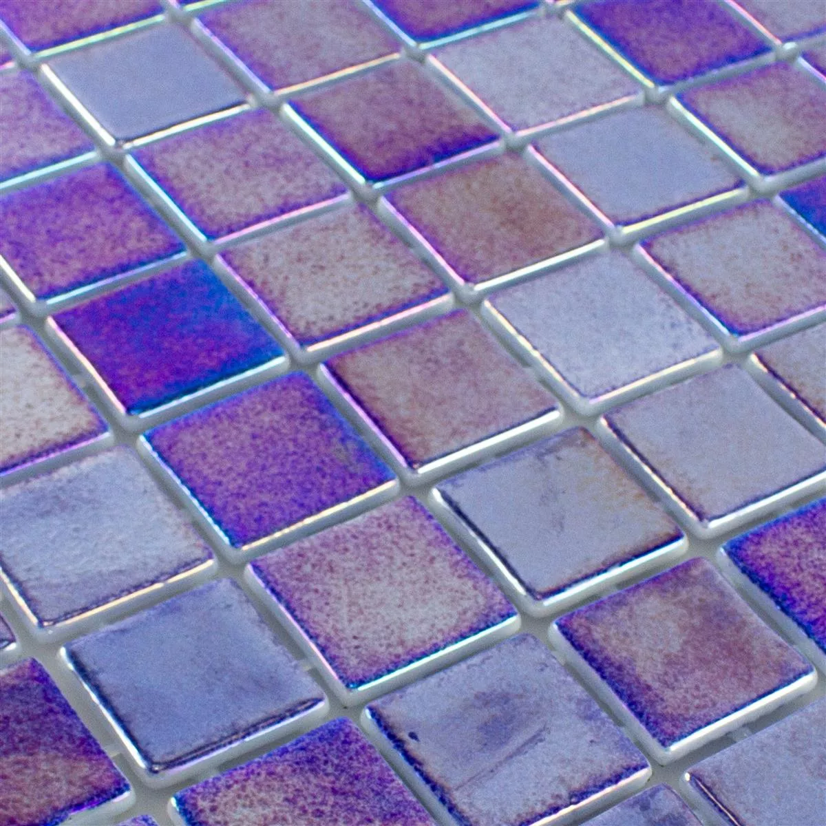 Campione Vetro Piscina Mosaico McNeal Blu Scuro 38