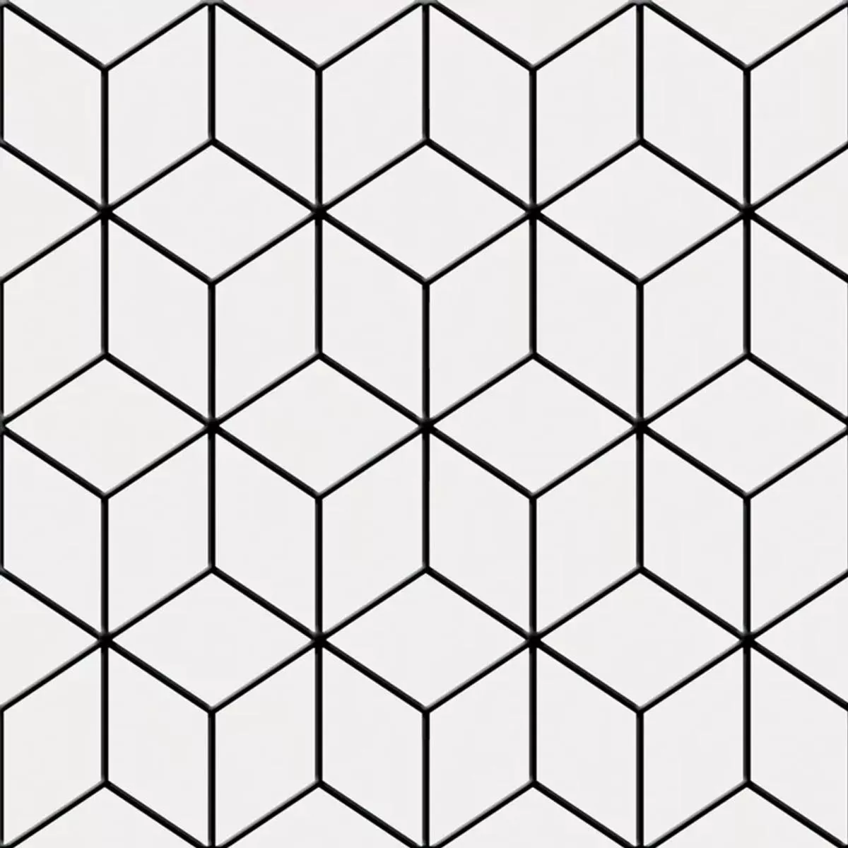 Skyros Nero Bianco 25x25 cm