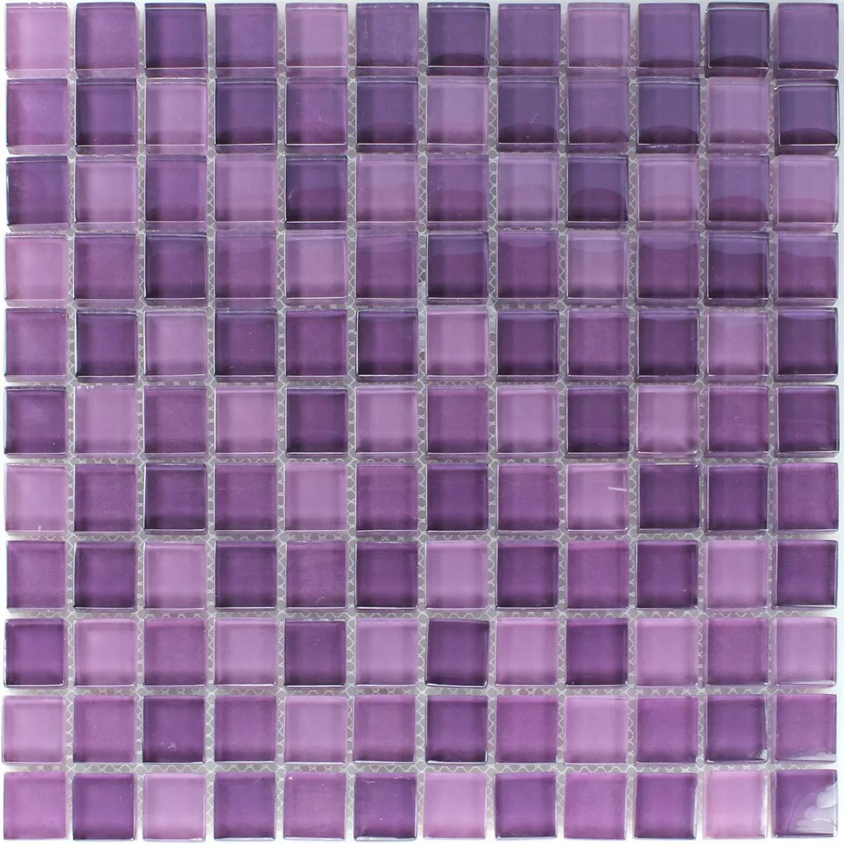 Campione Mosaico Vetro Porpora Mix