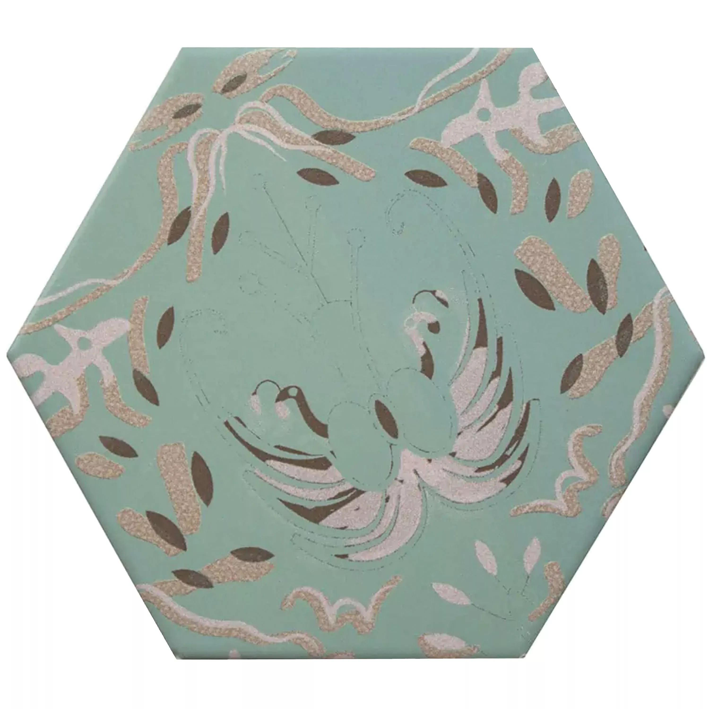 Gres Porcellanato Piastrelle Modena Esagono Decor 5