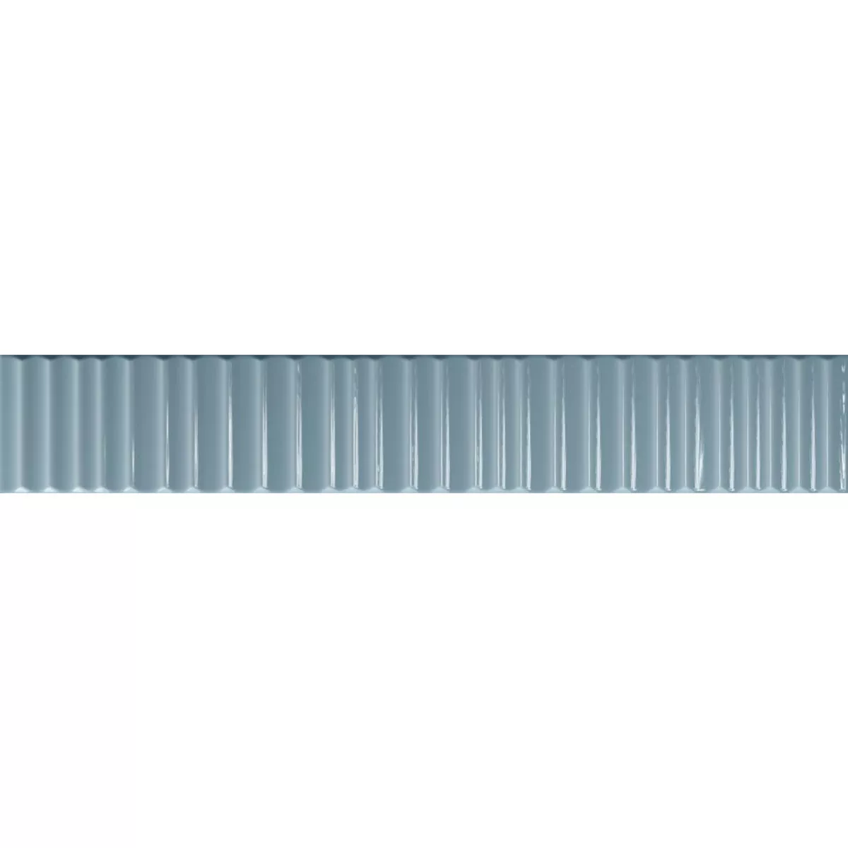Rivestimenti Avila Relief Blu Lucida 5x30cm Rivestimenti Avila Relief Blu Lucida 5x30cm