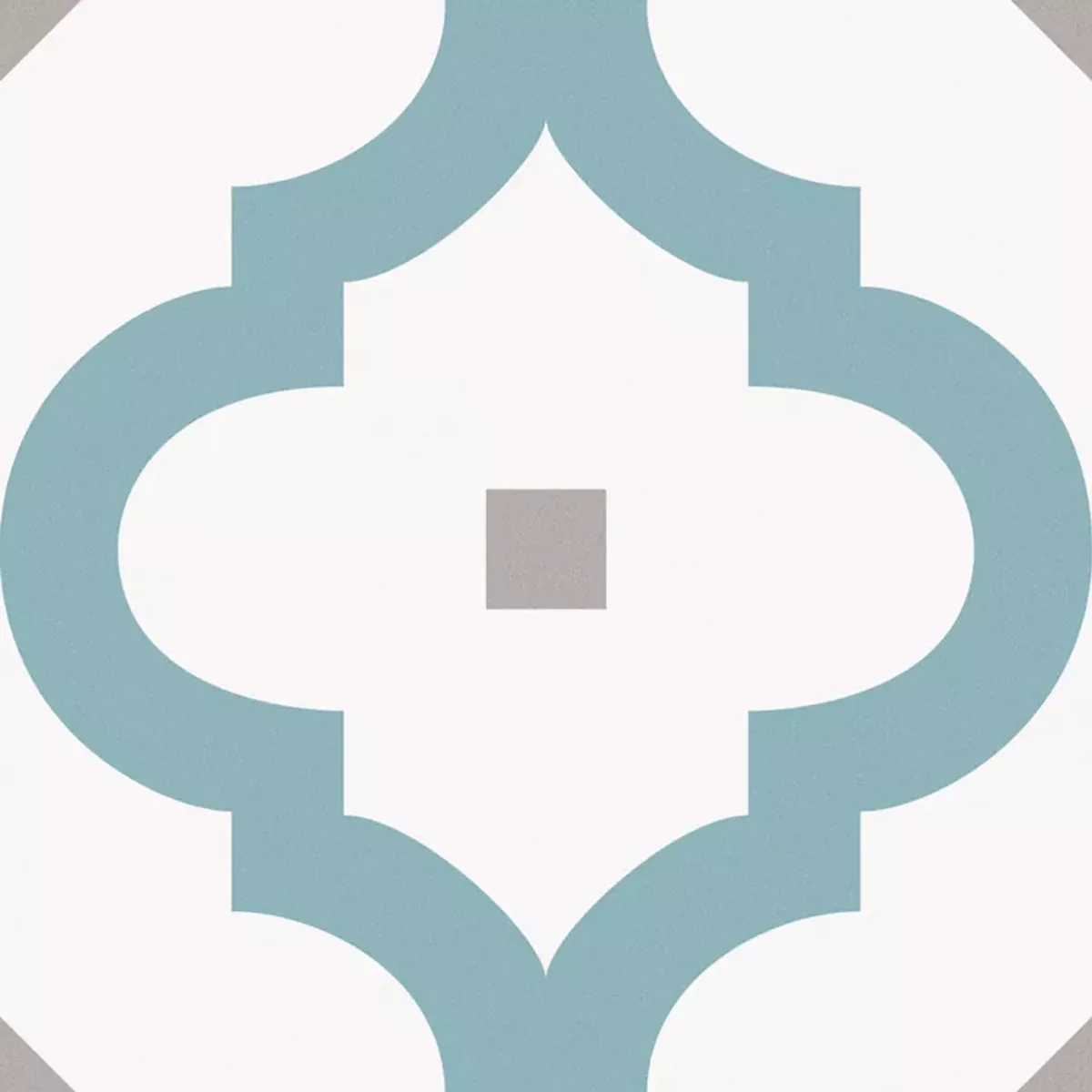 Atlantica Medeo Blu Bianco Grigio 25x25 cm