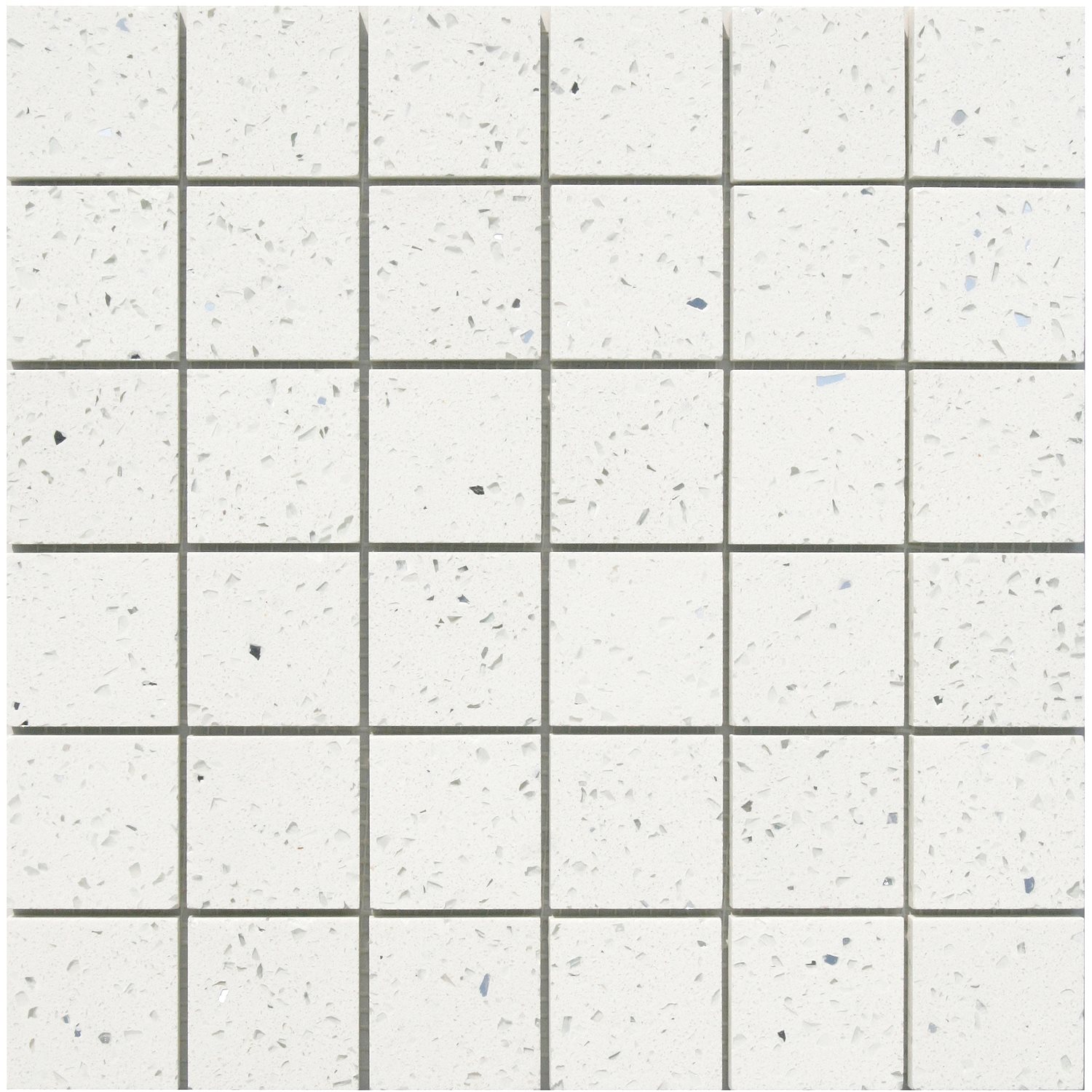 Mosaico Quarzkomposit Bianco
