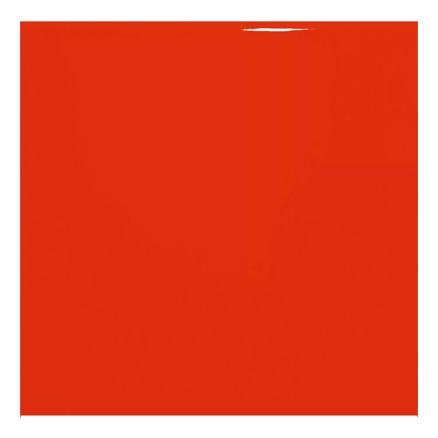 Piastrella metropolitana Rosso Lucida 15x15 cm Senza Sfaccettatura Miona Rojo