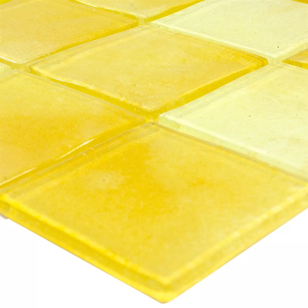 Mosaico Di Vetro Argos Giallo 48x48x4 mm