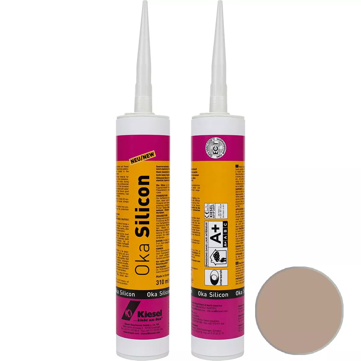 OKA SILICON giunto siliconico Desert Sand 310 ml