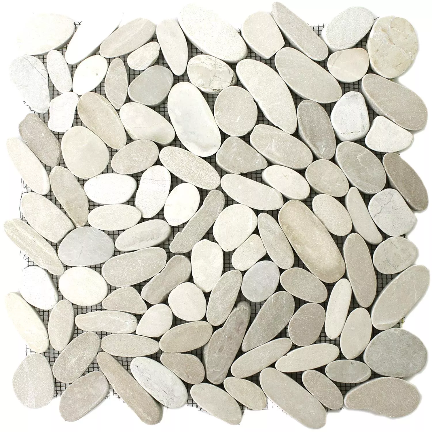 Mosaico Ciottolo Affettato Tan Mosaico Ciottolo Affettato Tan