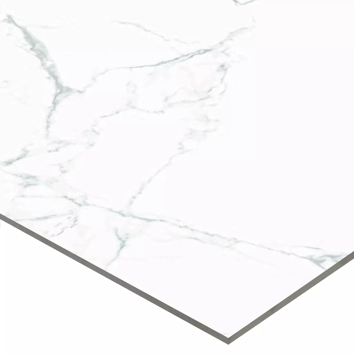 Piastrelle Ampezzo Calacatta Marmo Ottica Bianco Grigio Lucidato Lucida 60x120cm