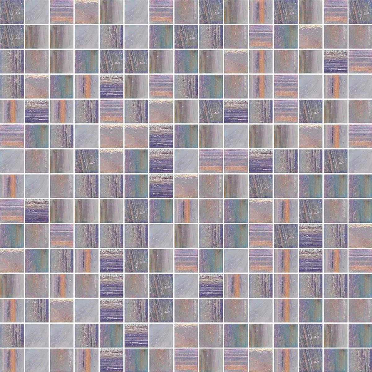 Mosaico Di Vetro Piastrelle Trend-Vi 824 Shining 20x20 mm