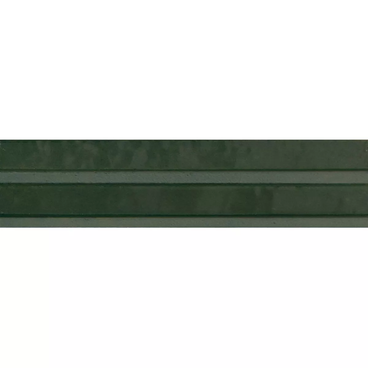 Artemis Verde Lucida Struttura 3D 6x24 cm