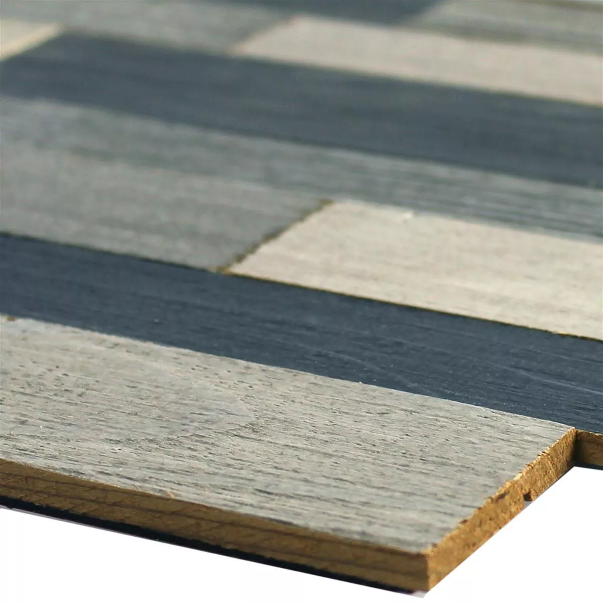 Mosaico Legna Paris Pattern Autoadesivo Grigio Mix Mosaico Legna Paris Pattern Autoadesivo Grigio Mix