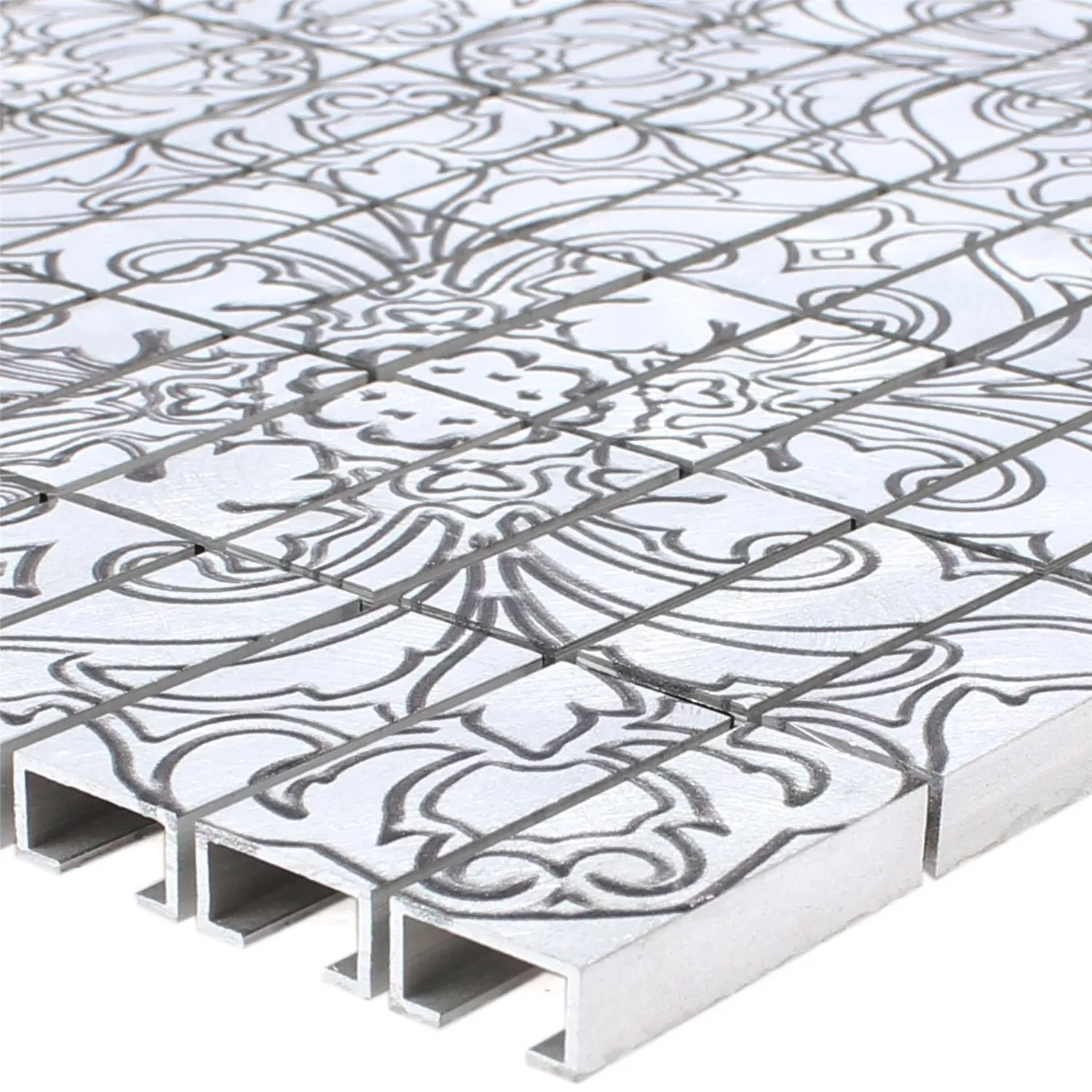 Mosaico Alluminio Profitis Argento