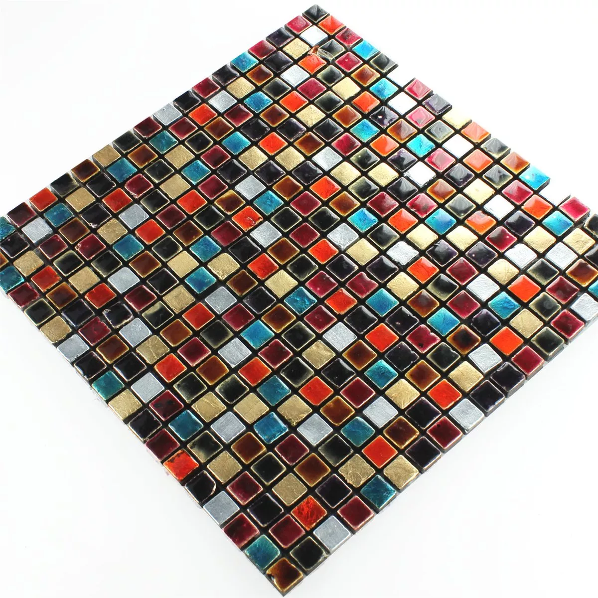 Campione Mosaico Ceramica Colorato Mix 