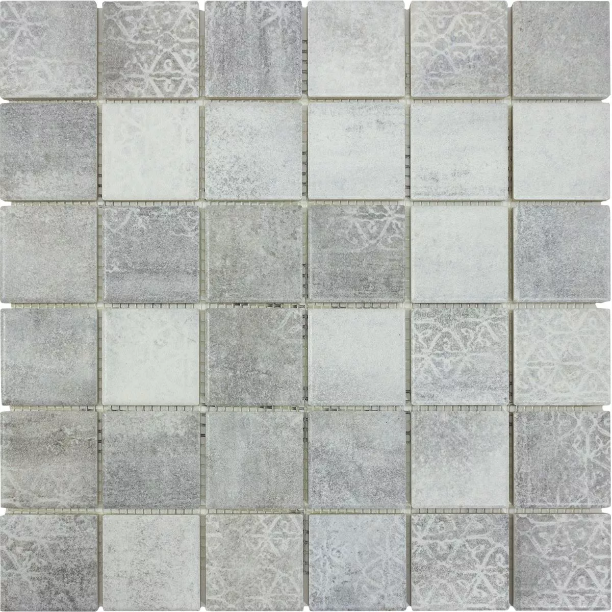 Ceramica Mosaico Sorrento Grigio