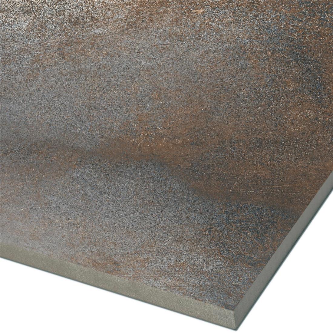 Piastrelle Sierra Ottica Metallo Rust R10/B 60x60cm