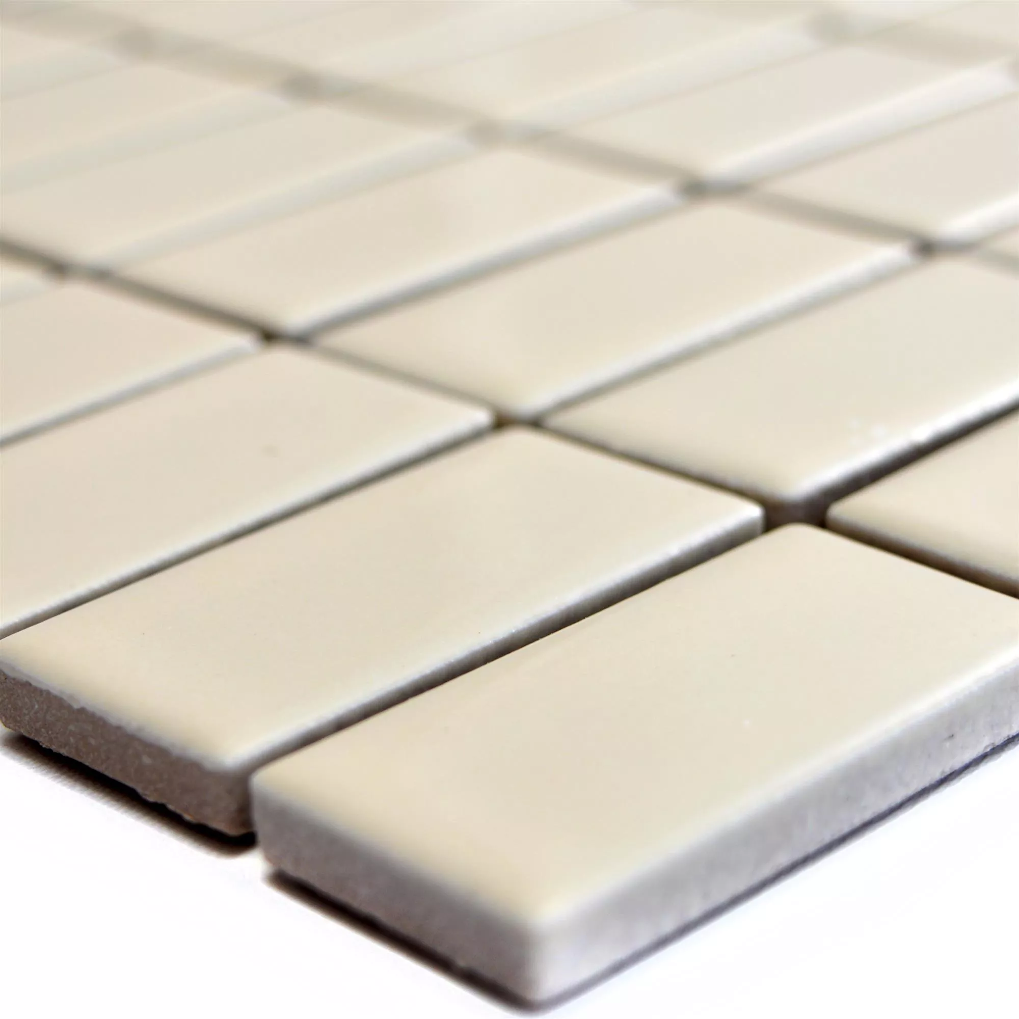 Ceramica Mosaico Adrian Beige Opaco Rettangolo Ceramica Mosaico Adrian Beige Opaco Rettangolo