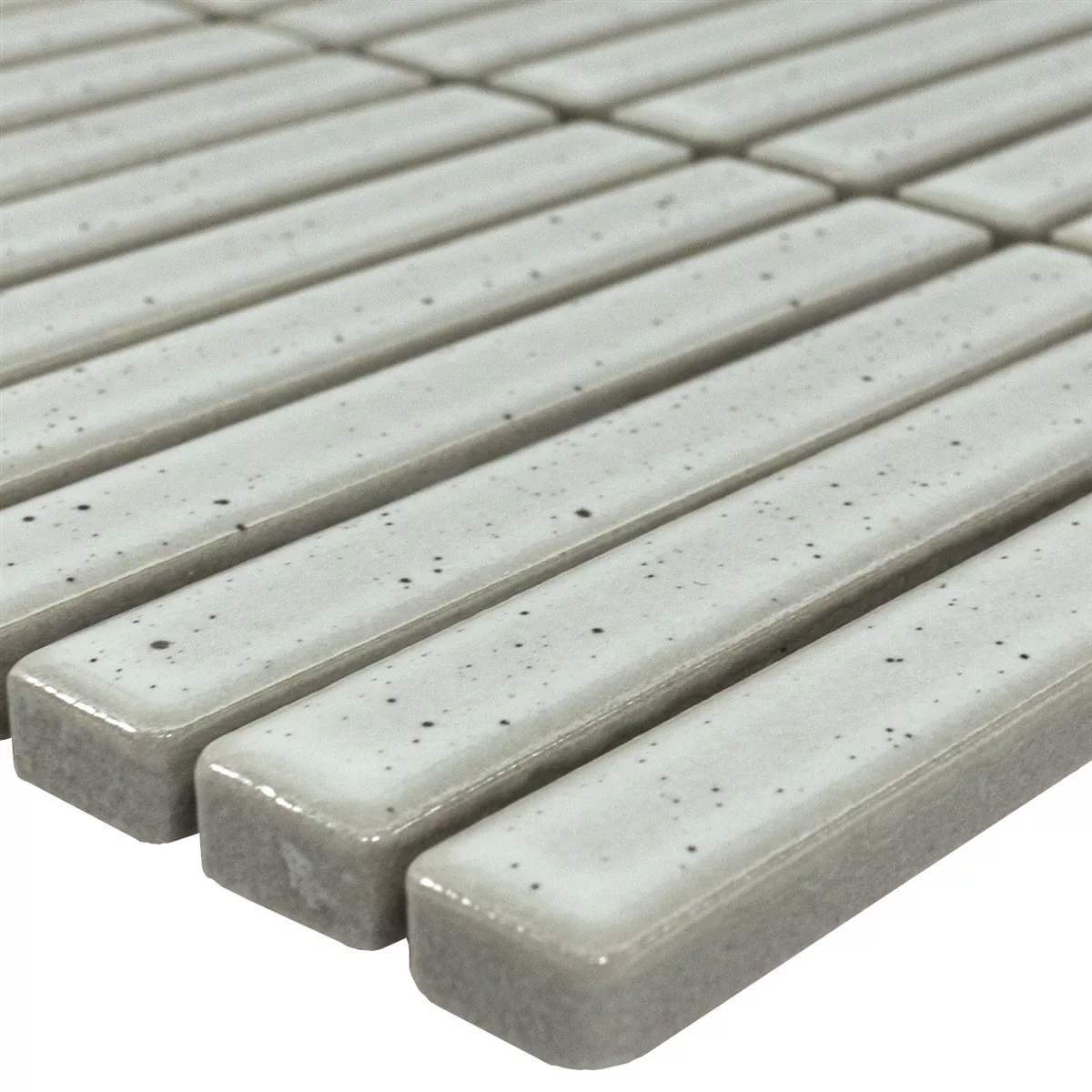 Mosaico Wallachia Vecchio Bianco Lucida 12x92x8 mm