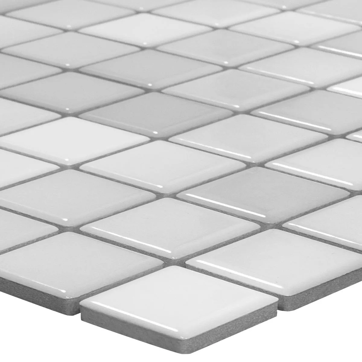 Ceramica Mosaico Piastrelle Galleria Grigio Argento Mix Ceramica Mosaico Piastrelle Galleria Grigio Argento Mix