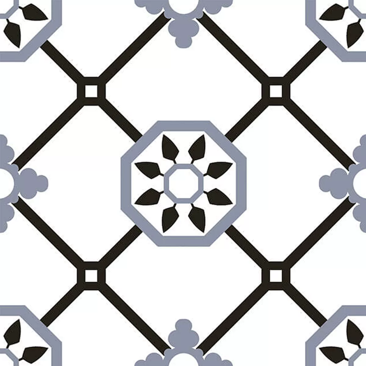 Gres Porcellanato Piastrelle Zamora Blu 22,5x22,5cm Gres Porcellanato Piastrelle Zamora Blu 22,5x22,5cm