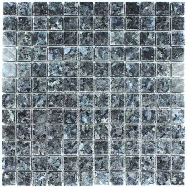 Mosaico Granit 23x23x8mm Blue Pearl