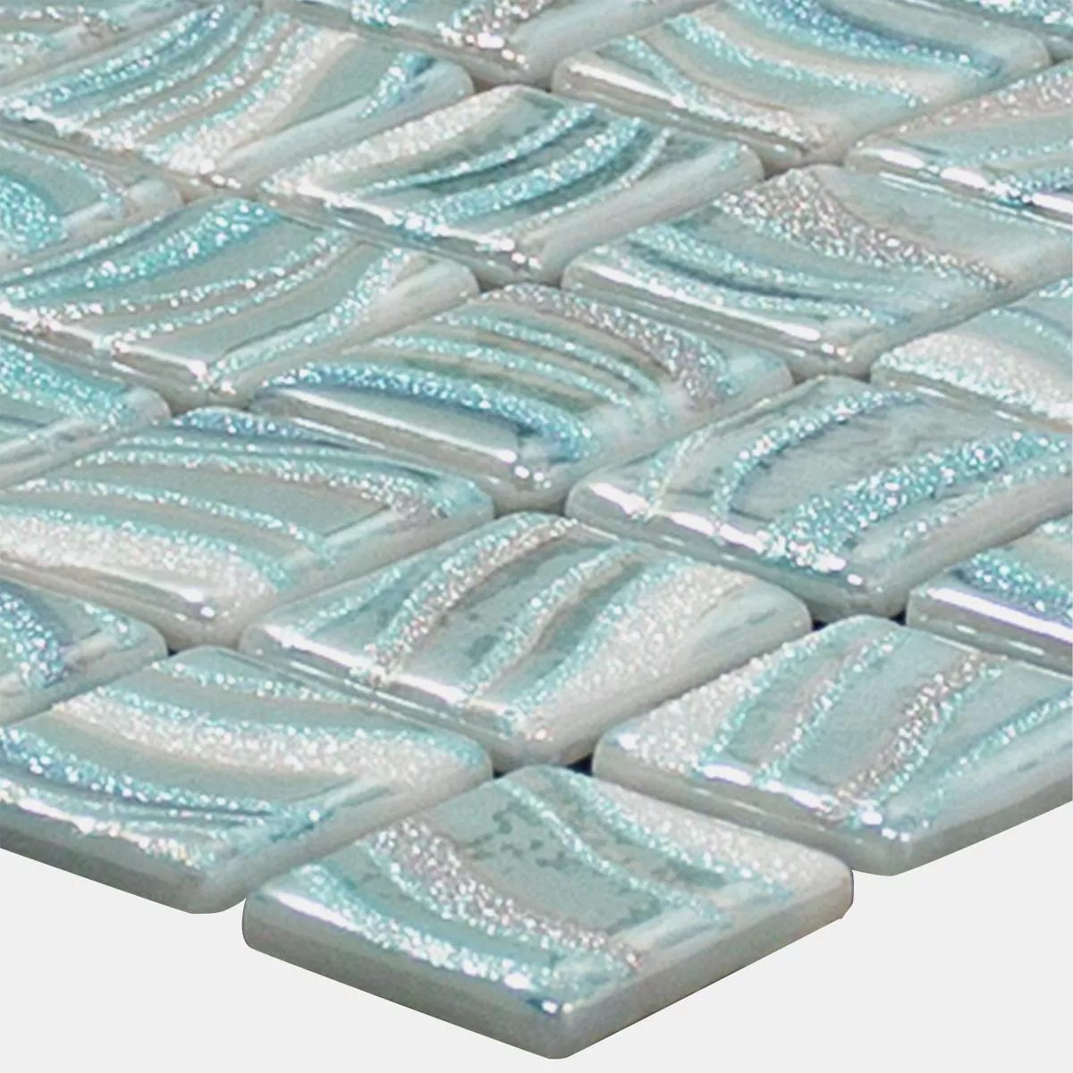 Vetro Piscina Mosaico Marisburg Cielo Blu Luccichio Vetro Piscina Mosaico Marisburg Cielo Blu Luccichio