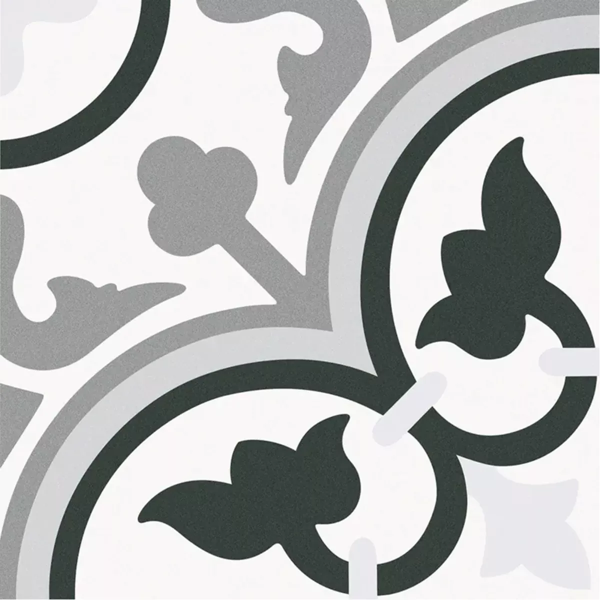 Piastrelle Ottica Di Cemento Atlantica Botticelli Grigio Bianco