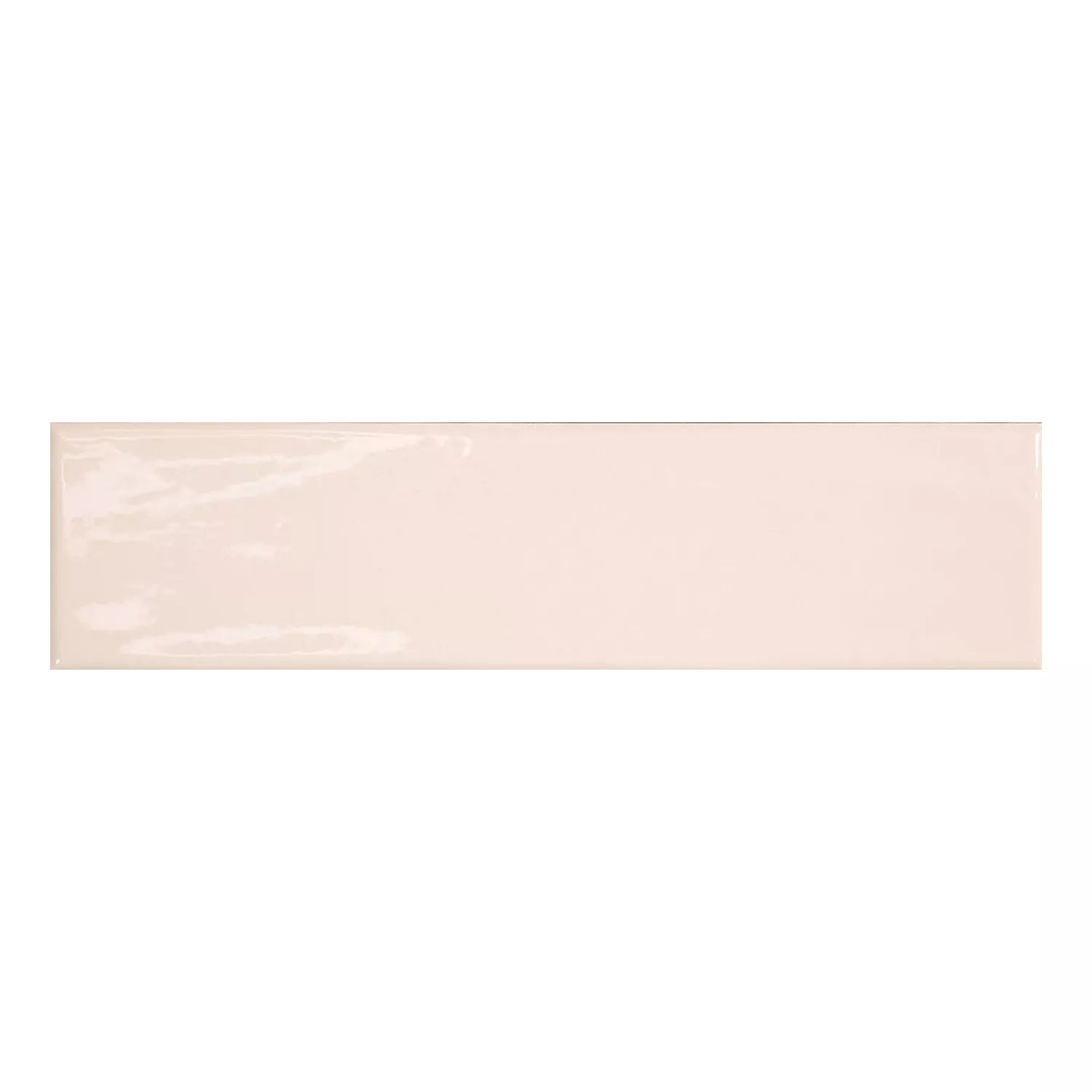 Capena Rosa Lucida Rustico 7,5x30 cm Rosa