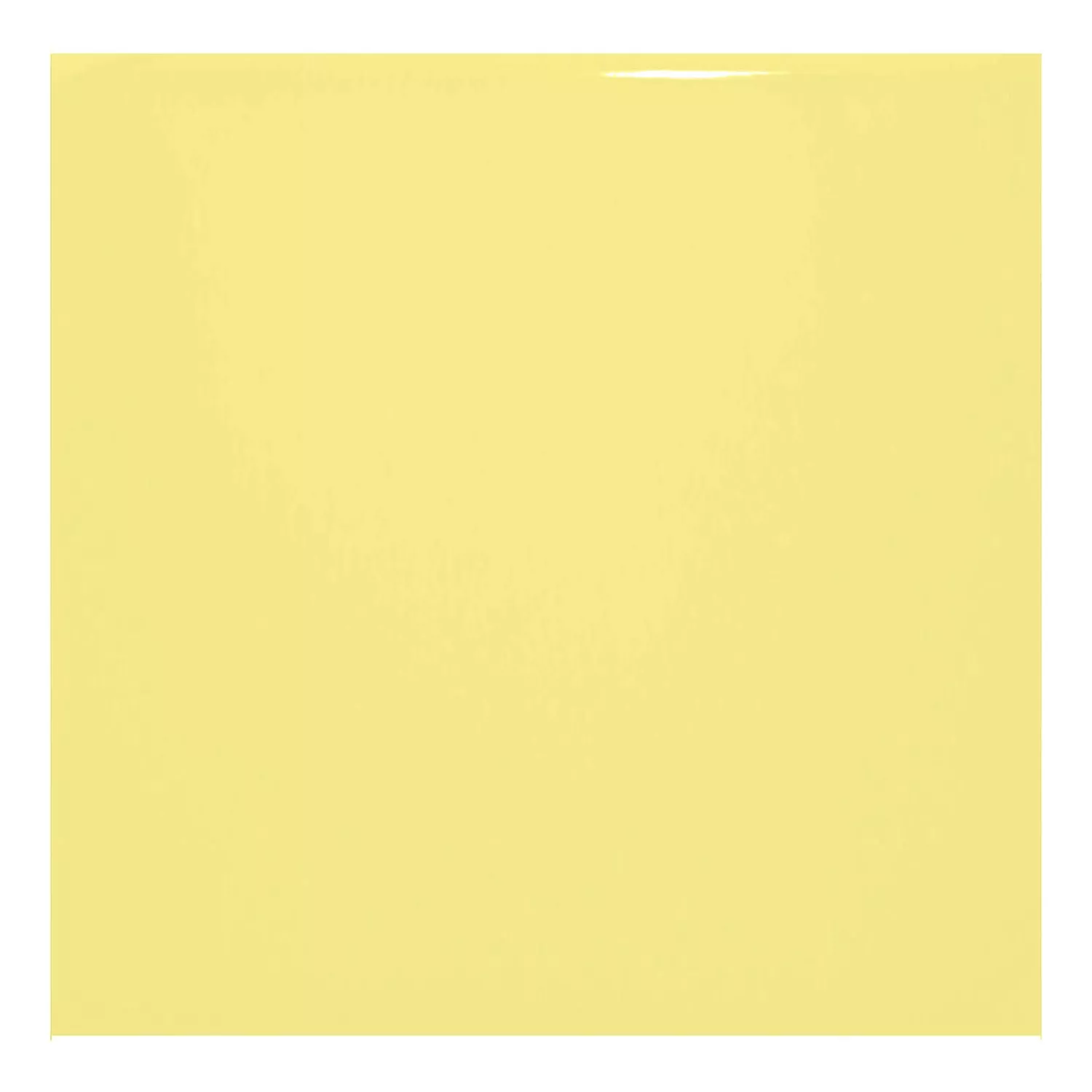 Piastrella metropolitana Giallo Lucida 10x10 cm Senza Sfaccettatura Freyburg Amarillo