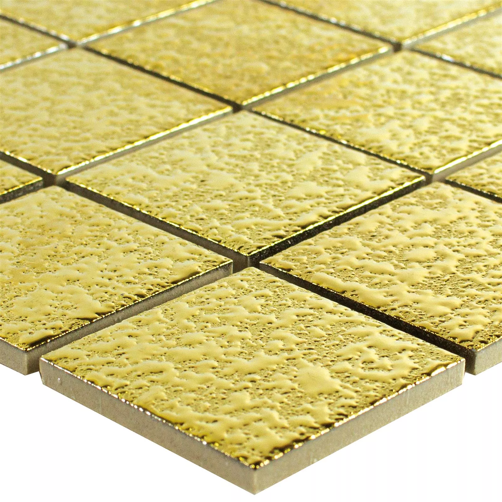 Ceramica Mosaico Piastrelle Jackson Oro Battuto Ceramica Mosaico Piastrelle Jackson Oro Battuto