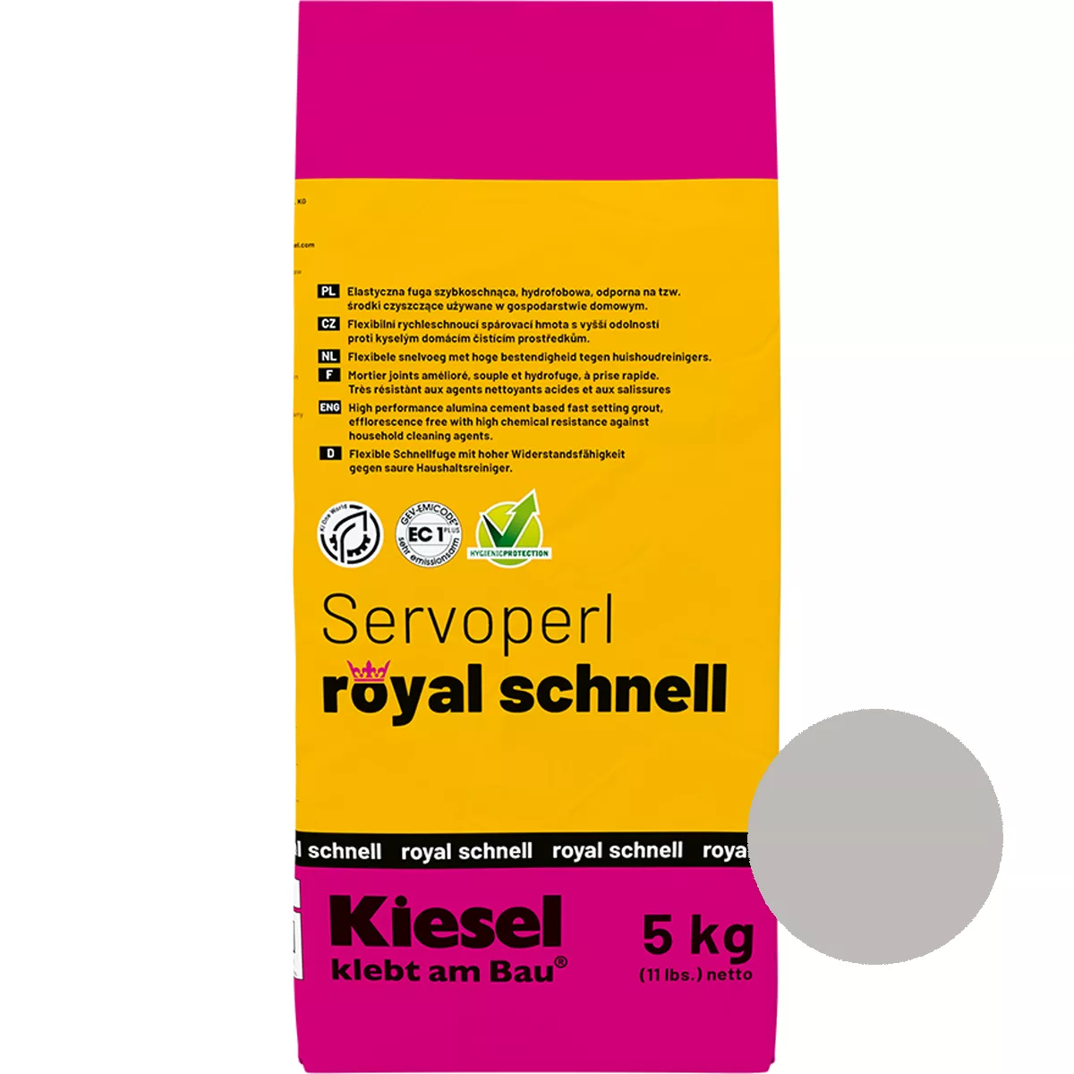 Composto per giunti Servoperl Royal Schnell Manhattan 5 kg