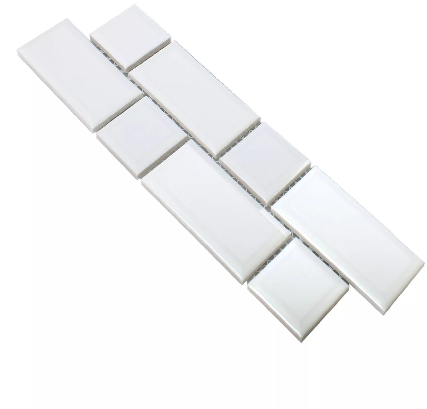 Ceramica Metro Tessere Di Confine Baxley Bianco Ceramica Metro Tessere Di Confine Baxley Bianco