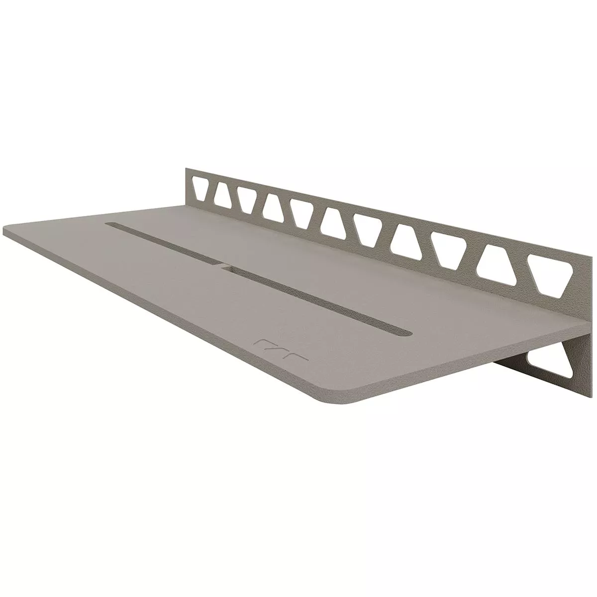 Mensola per doccia Mensola a muro Schlüter rettangolare 30x11,5 cm beige puro