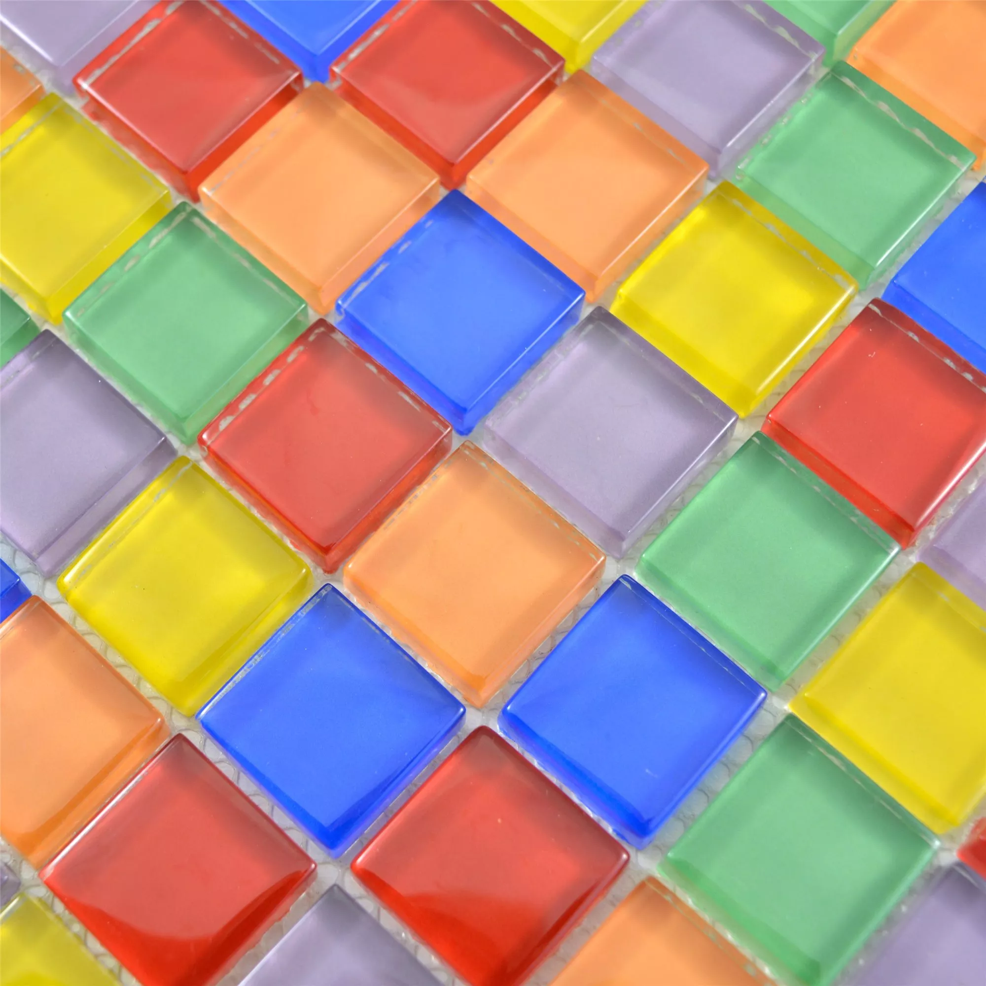 Mosaico Di Vetro Piastrelle Ararat Colorato Mix