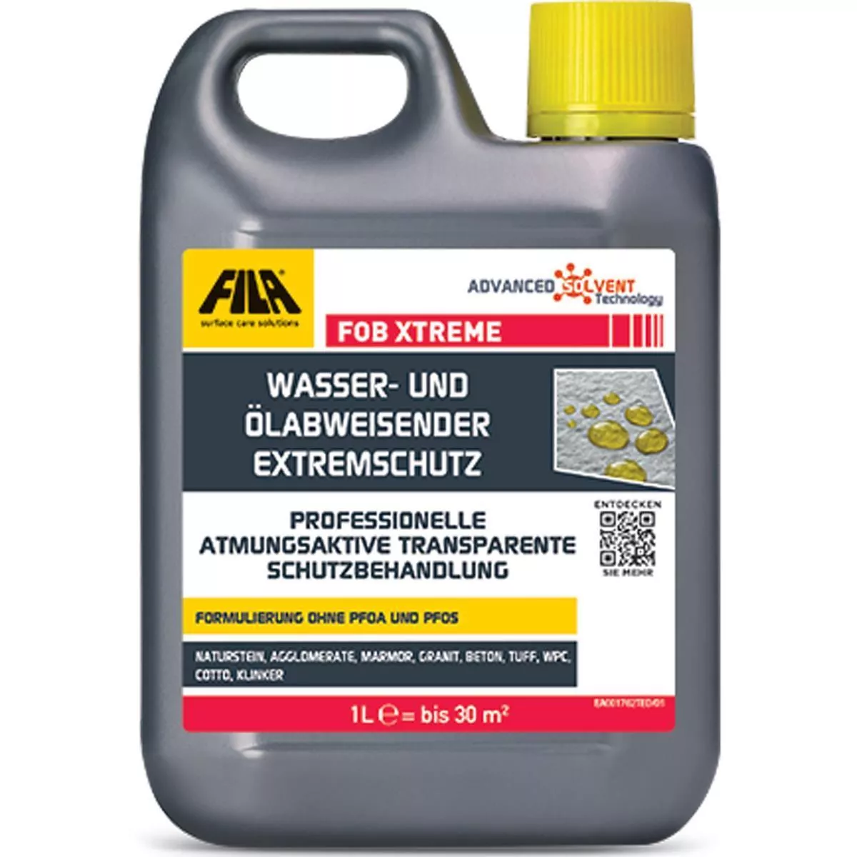Fila FOB XTREME Idrorepellente e Oleorepellente Protezione Estrema 1 L Fila FOB XTREME Idrorepellente e Oleorepellente Protezione Estrema 1 L