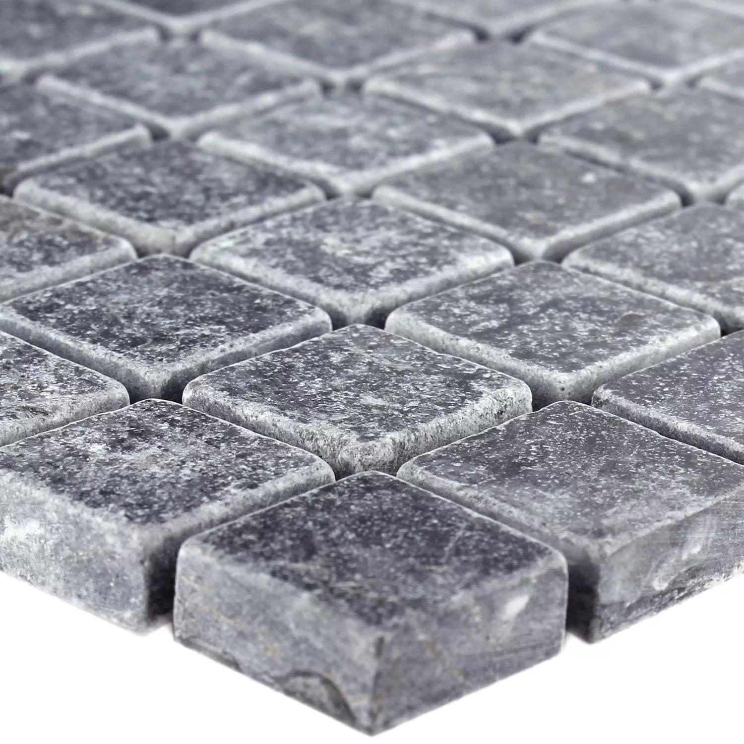 Mosaico Marmo Visso Nero 23