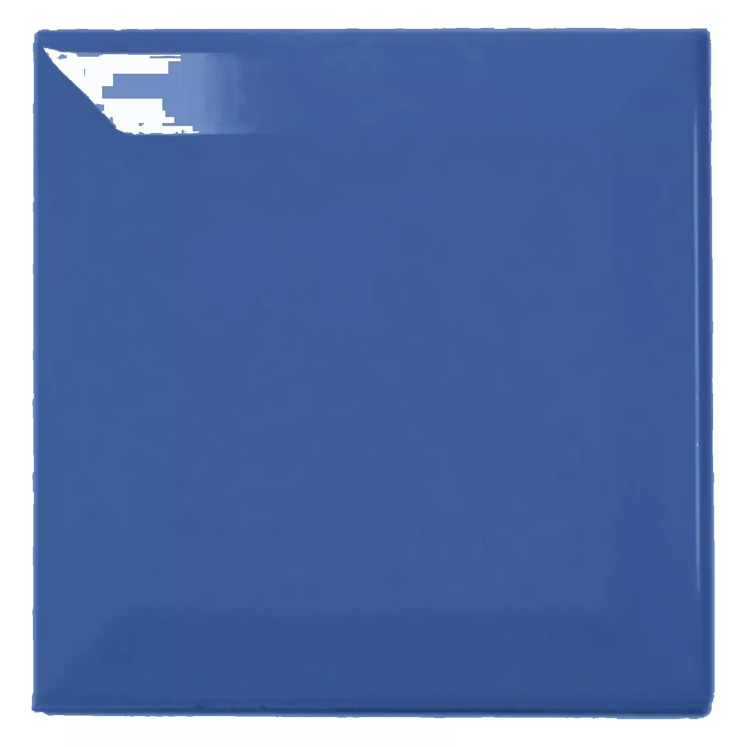 Piastrella metropolitana Blu Lucida 10x10 cm Sfaccettatura Catarina Mar