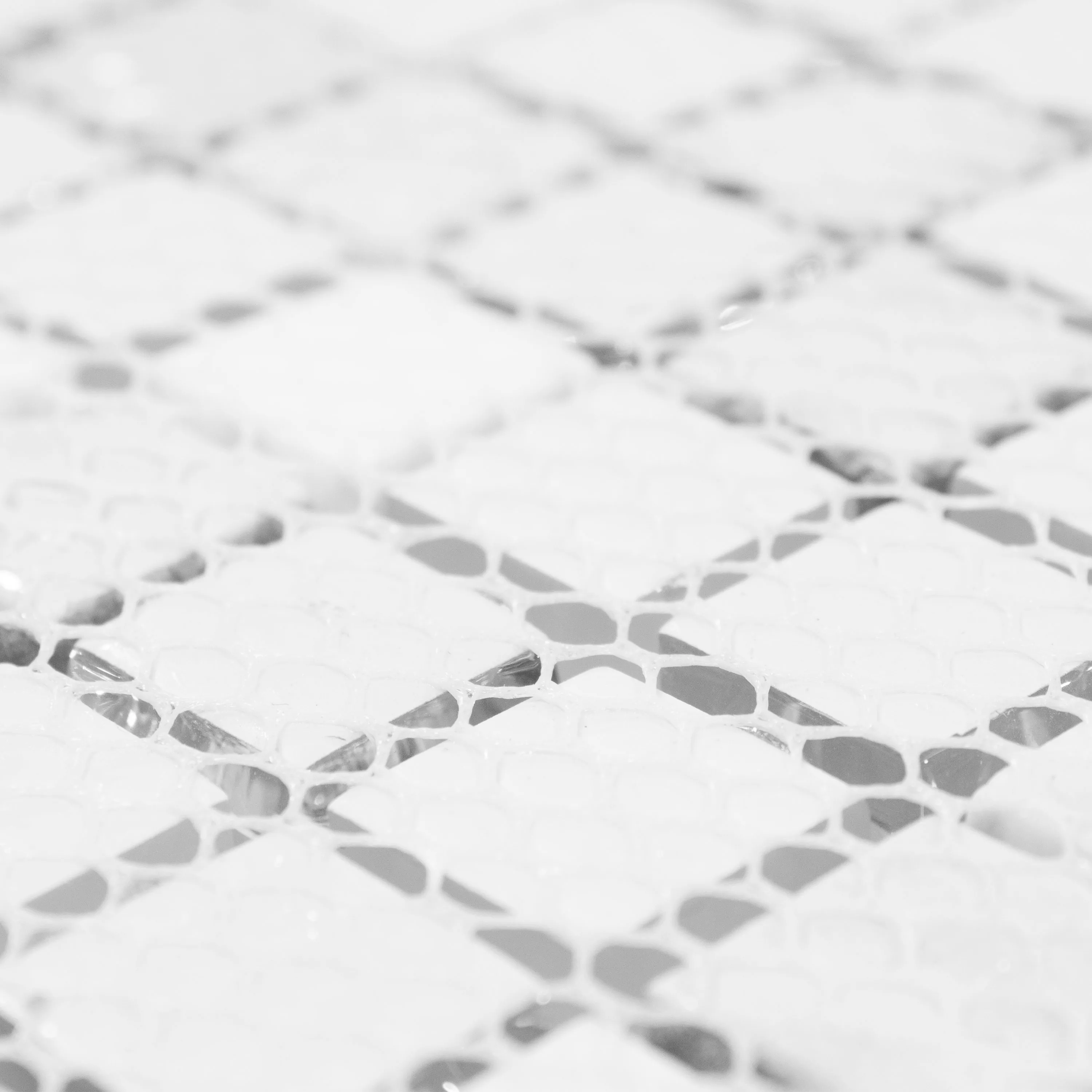 Campione Mosaico Di Vetro Piastrelle Lexington Vetro Mix di Materiali Bianco