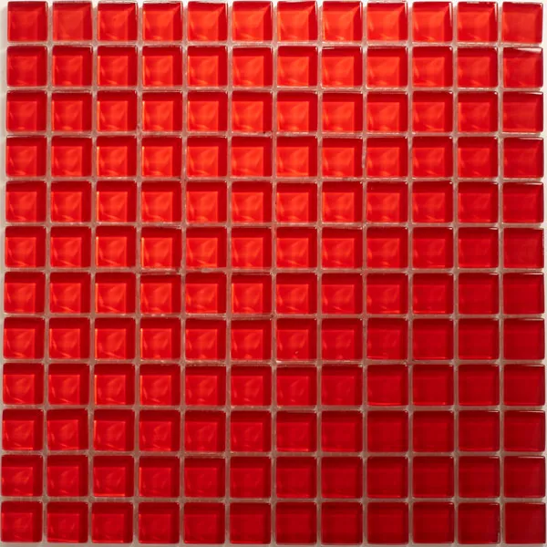 Mosaico Vetro Piastrella Uni 23x23x8mm Rosso